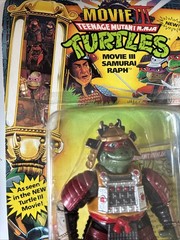 Movie III Samurai Raph 1992 TMNT Teenage Mutant Ninja Turtles NEW UNPUNCHED #2