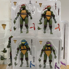 Ninja Turtles 1990 Movie TMNT Teenage Toys Mutant 7″ Action Figure…