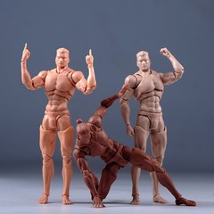 Romankey X COWL 1/12 Flexible Action Figure Doll 6″ Male Joint Model Body & Head