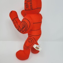 Rock Em Sock Em Robots 9″ Plush Red Robot Toy Factory 2021 | Red Team Rematch