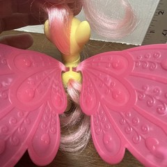 My Little Pony Fluttershy Glimmer Wings Butterfly Pegasus FIM Brushable Hair MLP