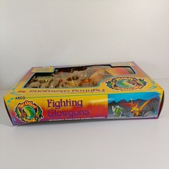ARCO The Other World Figure Set Fighting Glowgons Bendable Posable Figures -Rare