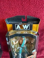 AEW Jazwares Unrivaled 16 Austin Colten Gunn Gunn Club new in box defender case