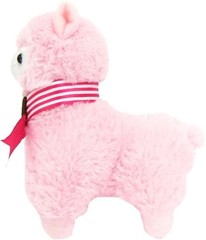Llama Sweet Heart Alpaca 12″ Plush Pink