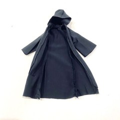 SU-R-BK: 1/12 scale Black Wired Fabric Robe for 6″ Star Wars Figure