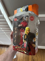 AEW All Elite Wrestling Street Fighter Nick Jackson Ken Action Figure GameStop
