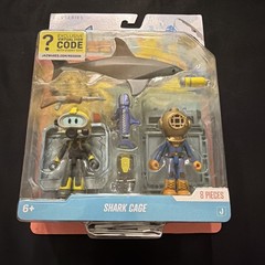DEVSERIES Game Pack w/ Code Shark Bite 2: Shark Cage Diver Sea Diver TOY NEW NIB