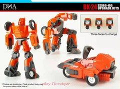 DNA Dk-24 Upgrade Kit SS86-06 For Grimlock and Wheelie Transformation INSTOCK