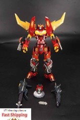 NEW AUTOBOT AT-01 Hot Rod Rodimus Repair Edition Transformation Alloy TOY USA 9″