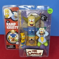 McFarlane The Simpsons Kamp Krusty Bart & Krusty Series 1 New 2007