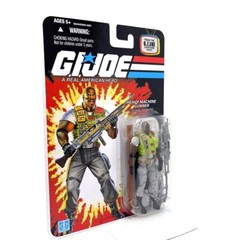 GI JOE Roadblock Heavy Machine Gunner Cartoon Series Vintage 2007 Buy It Now