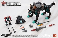 11134 TOYS ALLIANCE ARCHECORE ARC-07 RAIDER WOLF FREKI & STURLA NEW IN STOCK