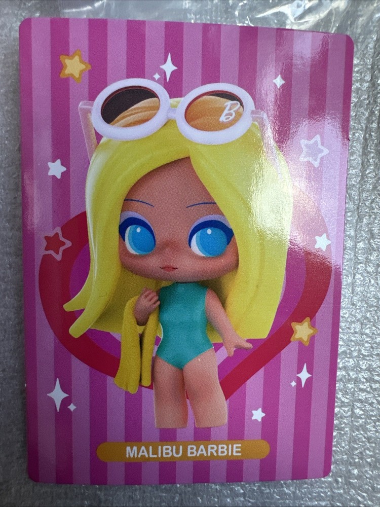 Miniso x Barbie Pink Power Series Blind Box 4” MALIBU BARBIE Mystery Figure NEW