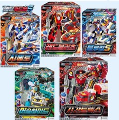 Metal Cardbot S Season2 5-Type Robot Set MUSCLEHYDE GIGANTREX CIELO BLUE COP S