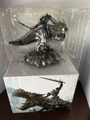 Transformers Age of Extinction Grimlock Optimus Prime Statue2014 Only