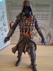 McFarlane Custom Hand Painted Scarecrow Batman Arkham Knight Figure