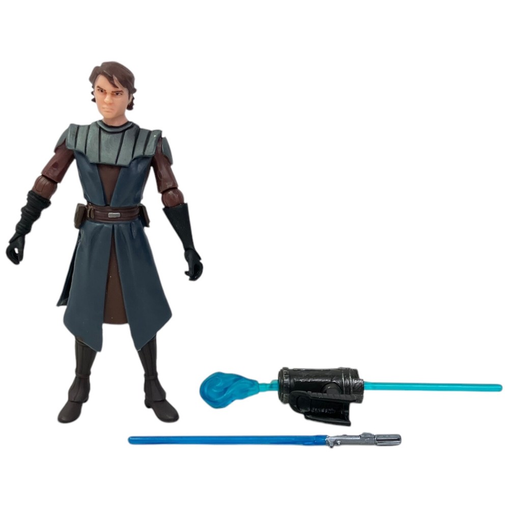 Star Wars Clone Wars Anakin Skywalker 3.75″ Action Figure 2008 Hasbro Used
