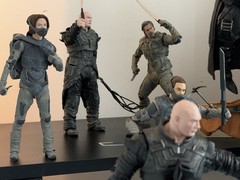 Huge McFarlane Toys Dune Part 1 & 2 Action Figure Lot Paul Baron Cards