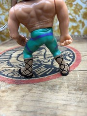 WWF Jake the Snake Roberts with Damien Hasbro Series 1 Figure WWE 1990