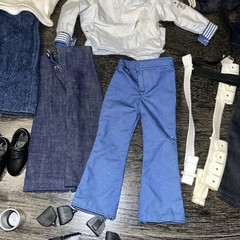 Vtg GI Joe Hasbro 1/6 Shore Patrol USMC Dress Blues GEAR LOT And Other Stuff