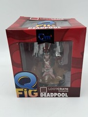 Loot Crate Exclusive Deadpool Q Fig | Dead Pin | Walking Dead Brick Fig New