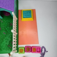 1990s Littlest Pet Shop Cat Bunny Bird Cage Dog House Garden Lot of 21 Kenner