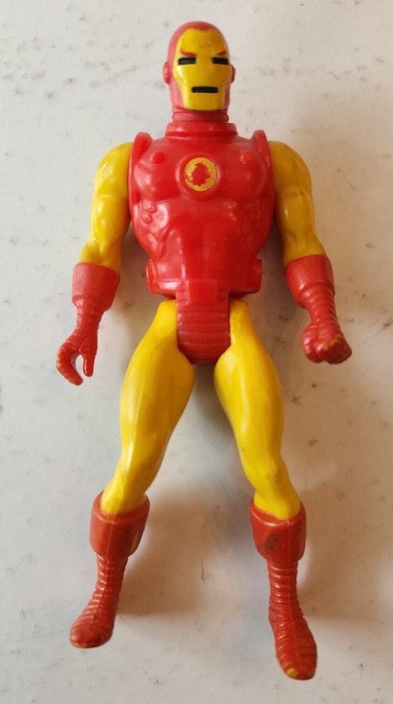 Vintage 1984 Mattel Secret Wars Iron Man Original Marvel Comics 4″ Figure