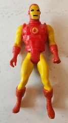 Vintage 1984 Mattel Secret Wars Iron Man Original Marvel Comics 4″ Figure
