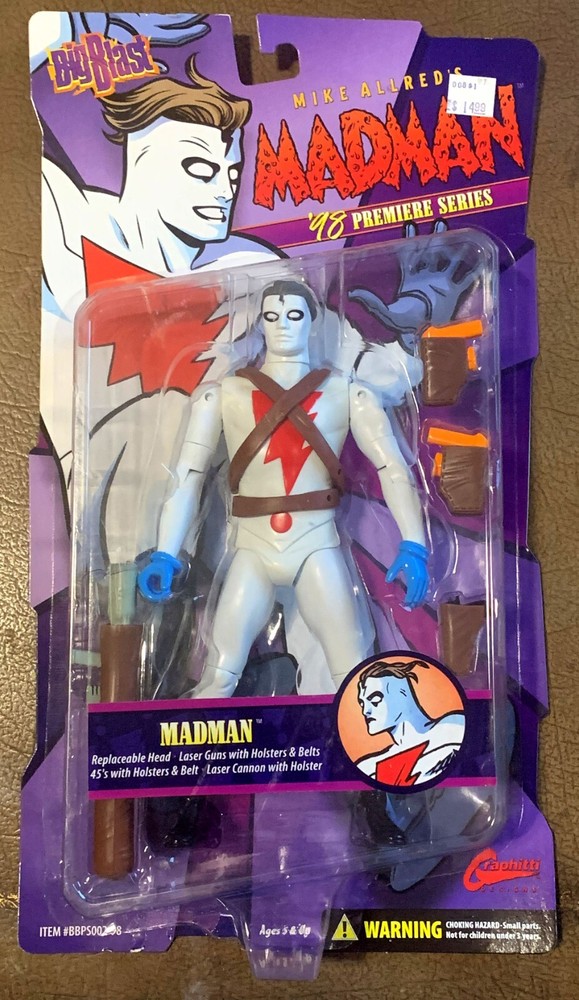 Mike Allred’s Madman ’98 Premier Series 8″ Big Blast 1998 Graphitti Designs New