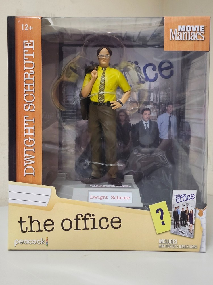 The Office Dwight Schrute Movie Maniacs Action Figure Brand NEW Limited Edition