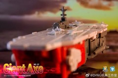 DrWu & Mechanic MS-37 MS-37D Giant Axe 14cm Transformation Broadside Figure Toys