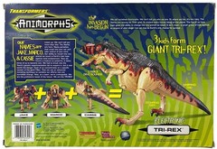 Transformers Animorphs Giant Tri-Rex 1999 Action Figure NEW Jake~Marco~Cassie T