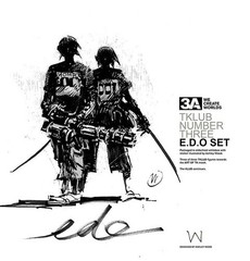 ThreeA Tomorrow Kings MOMBA EDO1 & EDO2 1/6 Two‑Pack Figures SEALED 2013