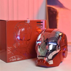 AUTOKING Iron Man MK5 Helmet 1:1 Voice-controlled Wearable Cosplay Props Gifts