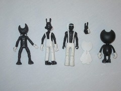 Bendy and the Ink Machine Figure Lot Bendy, Ink Bendy, Boris, Sammy