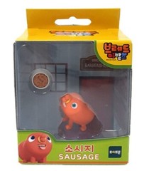 Bread Barbershop Mini Character Official Figure Bread Wilk Choco Sausage