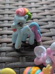 My Little Pony Mini Figure Lot Blind Bag Ponies & Ponyville Mixed Lot Of 16 Toys