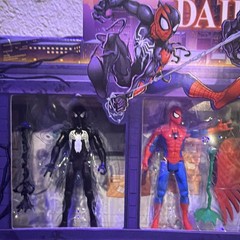 Marvel Spider-Man Venom vs Epic World of Action Web-Slinging Showdown
