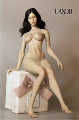 UANDD Doll 1/6 Thin Waist Wide Hips Hands Feet Bones Full Makeup Details Body
