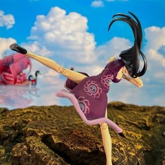 1/12 Custom Wired Skirt For 6″ S.H.Figuarts One Piece Boa Hancock Action Figure