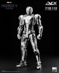 Threezero – Marvel: The Infinity Saga – DLX – Iron Man Mark 2 (Chrome Edition) A