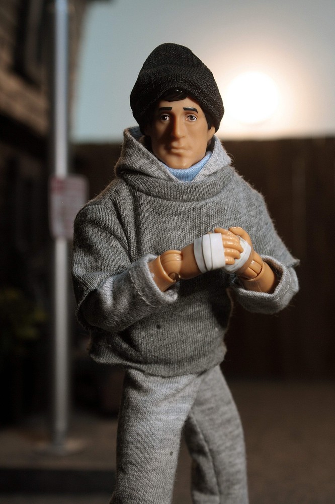 ZLC MEGO Exclusive Rocky Balboa in Training Sweatsuit 8″ Action Figure