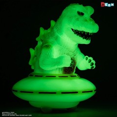 MONDO Godzilla UFO LIMITED EDITION 150 Octeel GLOW IN THE DARK Vinyl DCON Figure