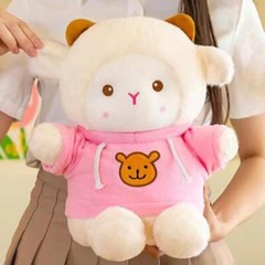1pc.20cm. PP Cotton Cartoon Plush Sheep Soft Toys Stuffed Animal Sheep Dolls