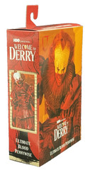 NECA It Welcome To Derry Ultimate Blood Pennywise 8”