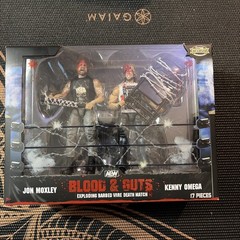 AEW Blood and Guts Kenny Omega and Jon Moxley Ringside Exclusive