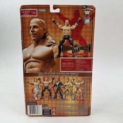 WWE Jakks Pacific Shawn Michaels Deluxe Classic Series 4 Action Figure Belt Toy