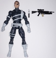 Marvel Legends 2008 Nick Fury 6″ Action Figure Incomplete