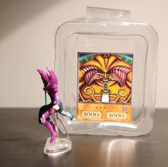 Super Impulse Yu-Gi-Oh Micro Figure 3.75 inches Dark Magician & Exodia Sticker