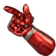 Kid Size Infinity War Gauntlet LED Light Stone Glove Halloween Iron Man Costume